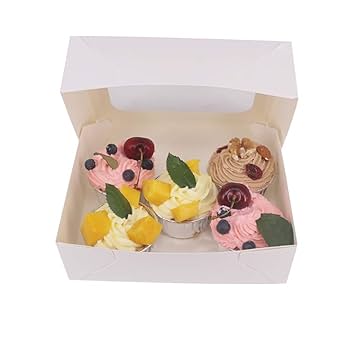 LA BOÎTE À GÂTEAUX Boîte à Gâteaux Blanc Number Cake 40x30x15cm FunCakes dès 3
